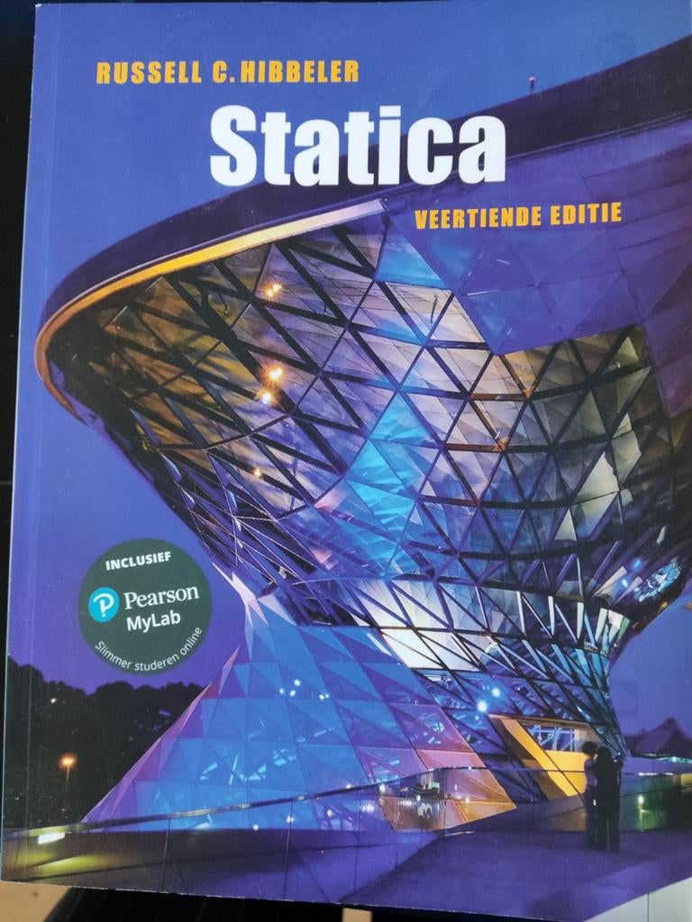 Statica - Russell C. Hibbeler - Engineering Studieboek, Boeken, Zo goed als nieuw, Russell C. Hibbeler, Beta, HBO