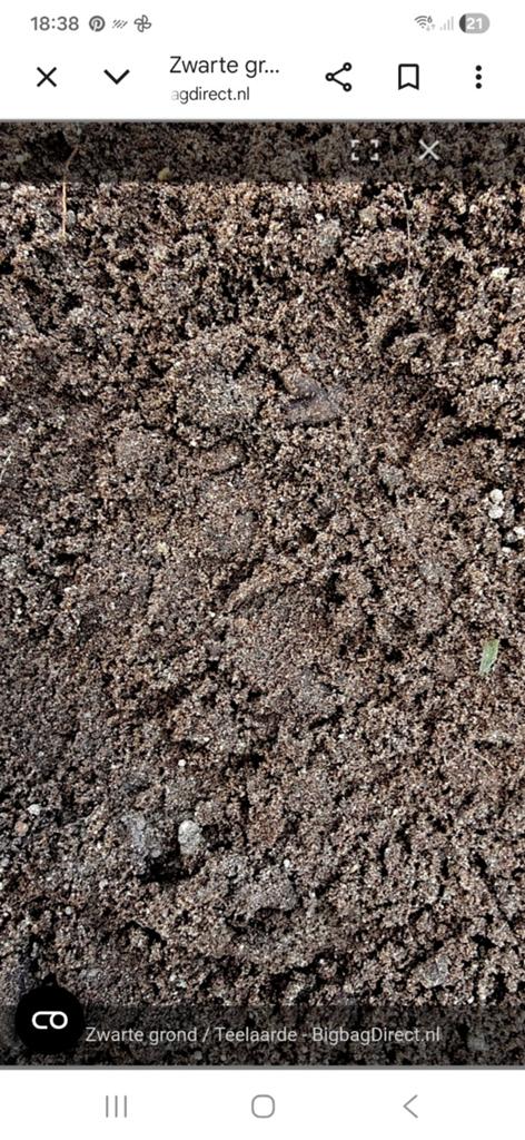 Zwart zand storten (Gratis), Ophalen of Verzenden