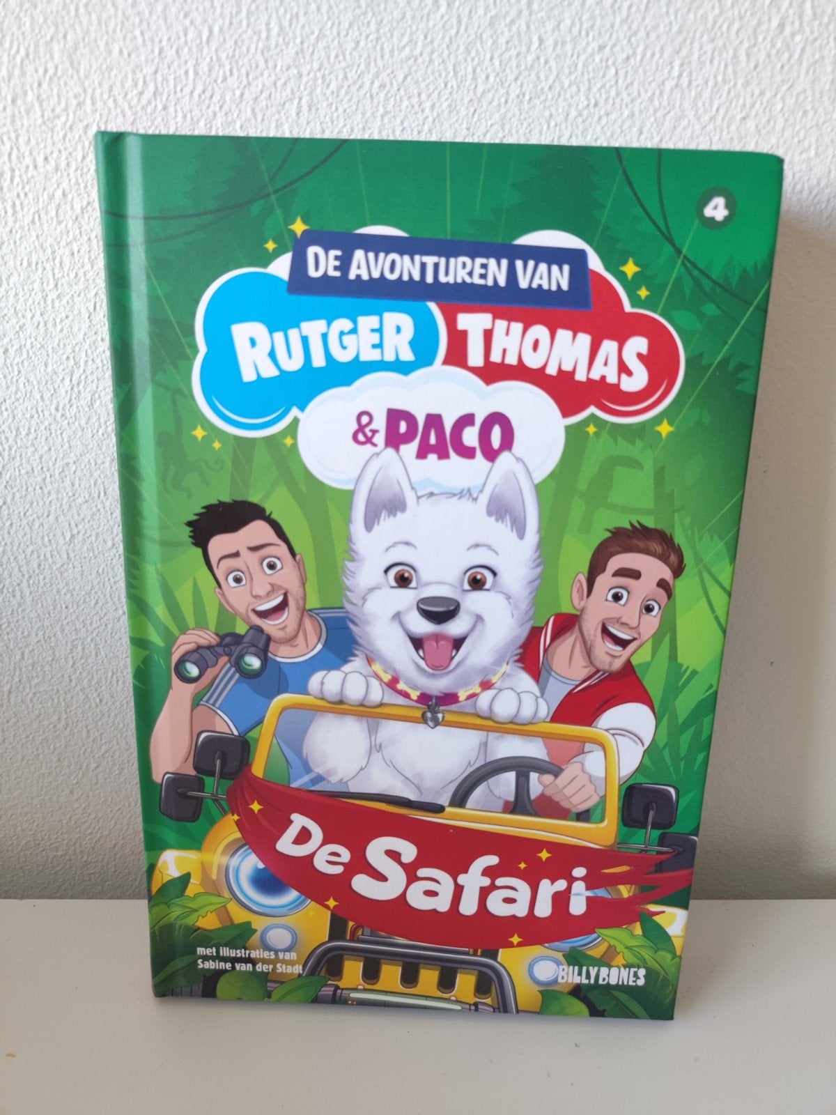 De Avonturen van Rutger, Thomas & Paco: De Safari, Ophalen of Verzenden, Zo goed als nieuw, Rutger Vink, Thomas van Grinsven, Fictie algemeen