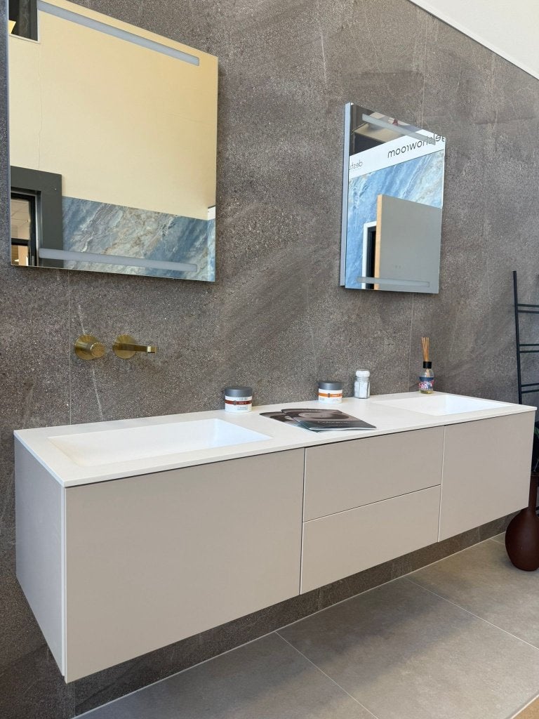 Dansani Calidris badkamermeubel luxe 180 cm 75% korting!, Ophalen, Nieuw, 150 tot 200 cm, 25 tot 50 cm