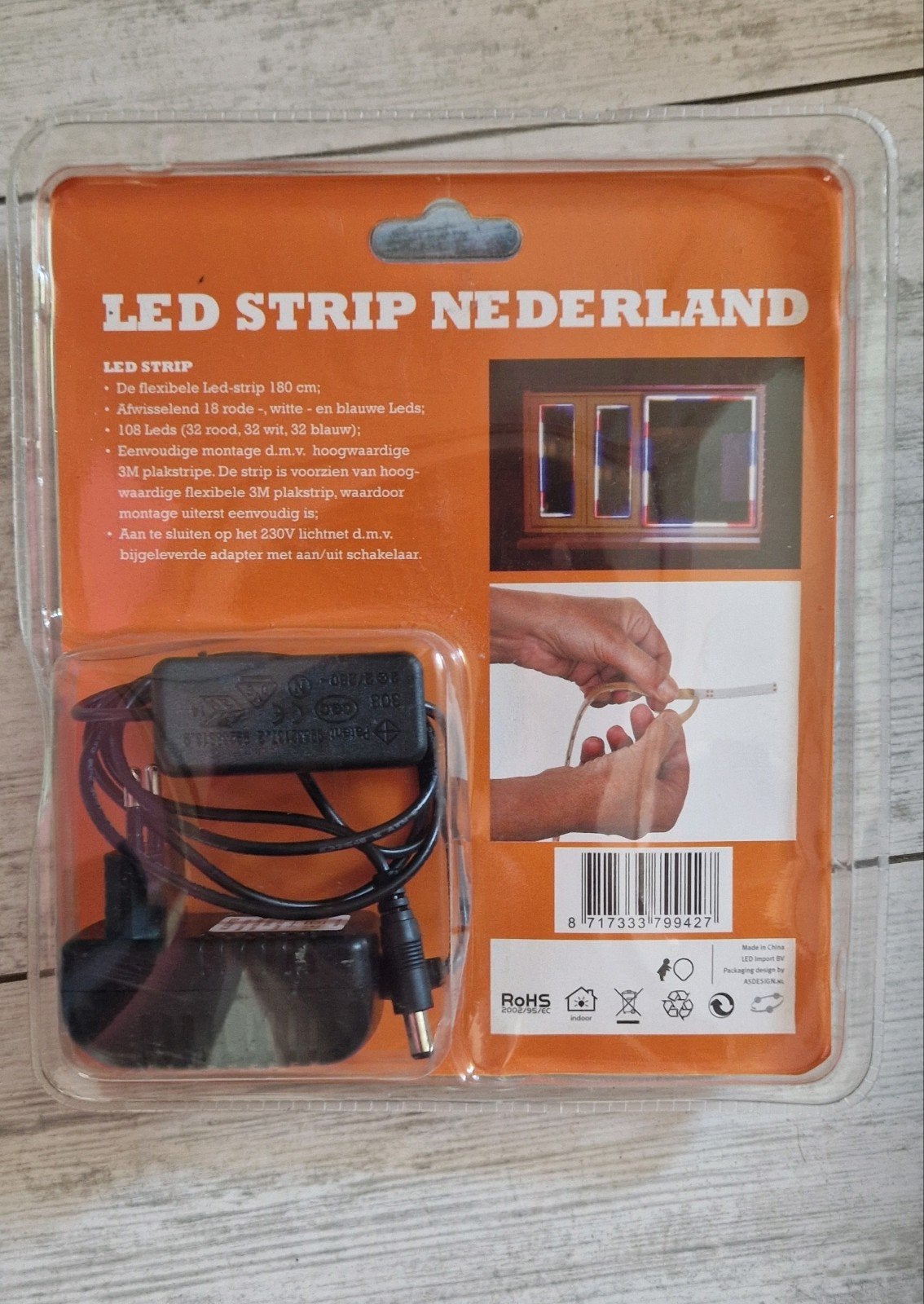Led strip Nederland, Ophalen, Nieuw