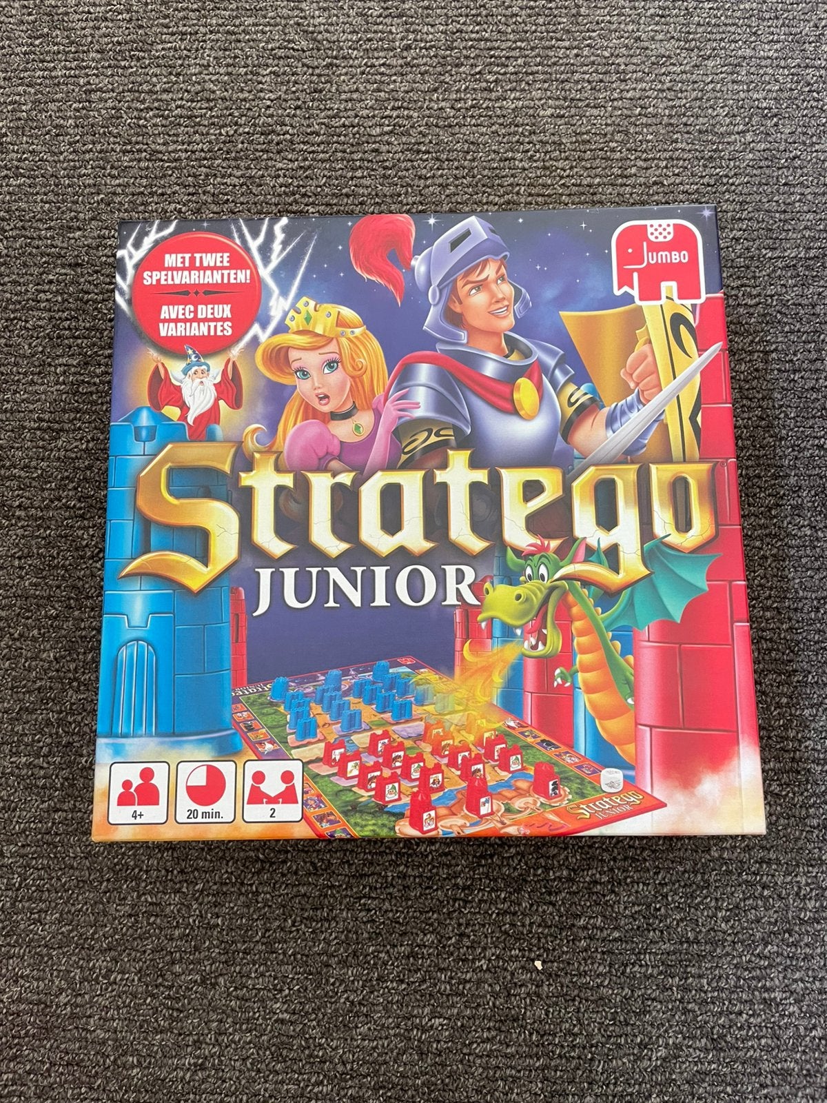 Junior stratego, Ophalen, Zo goed als nieuw