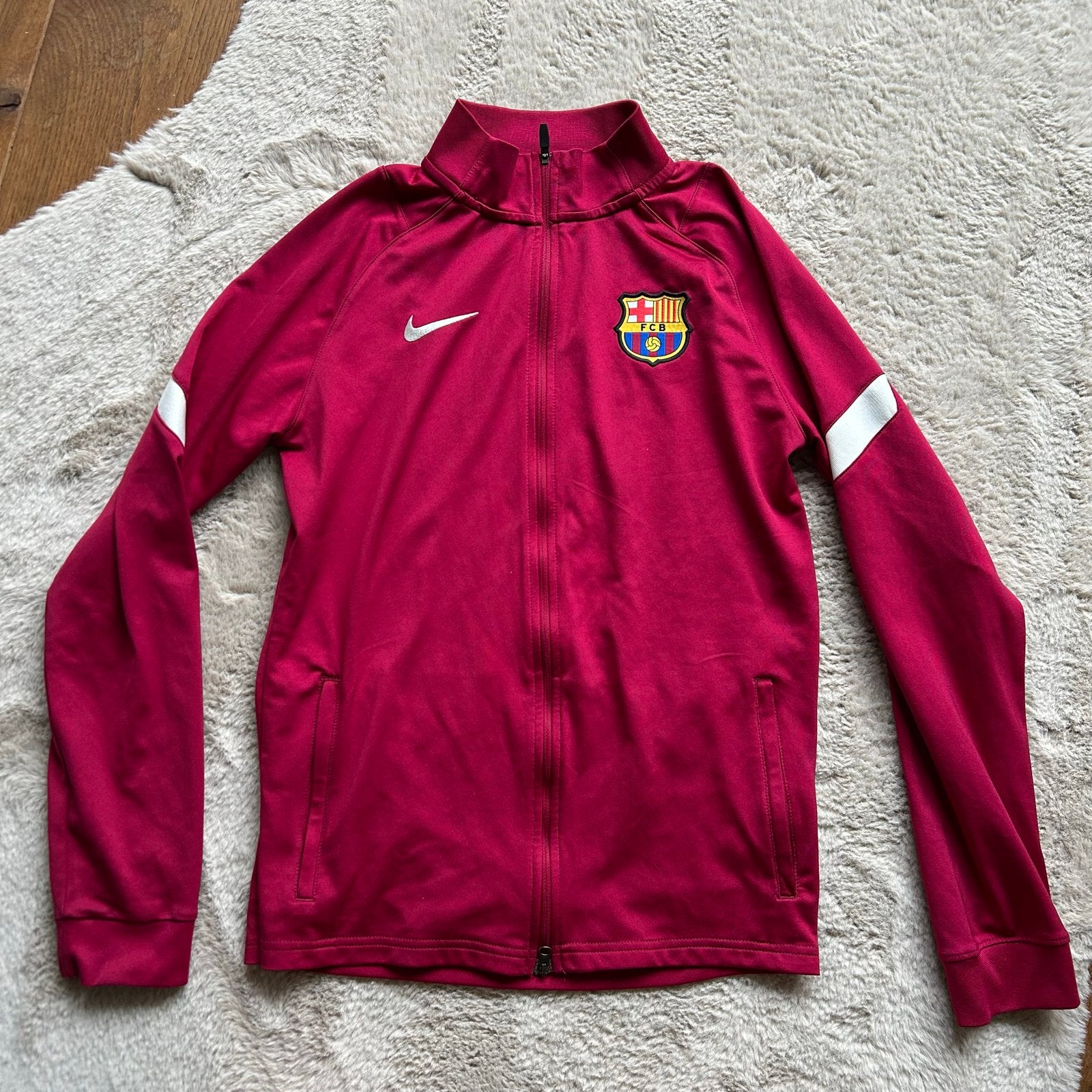 Nike FC Barcelona vest kids maat 158-170cm, Ophalen of Verzenden, Zo goed als nieuw, Jongen of Meisje