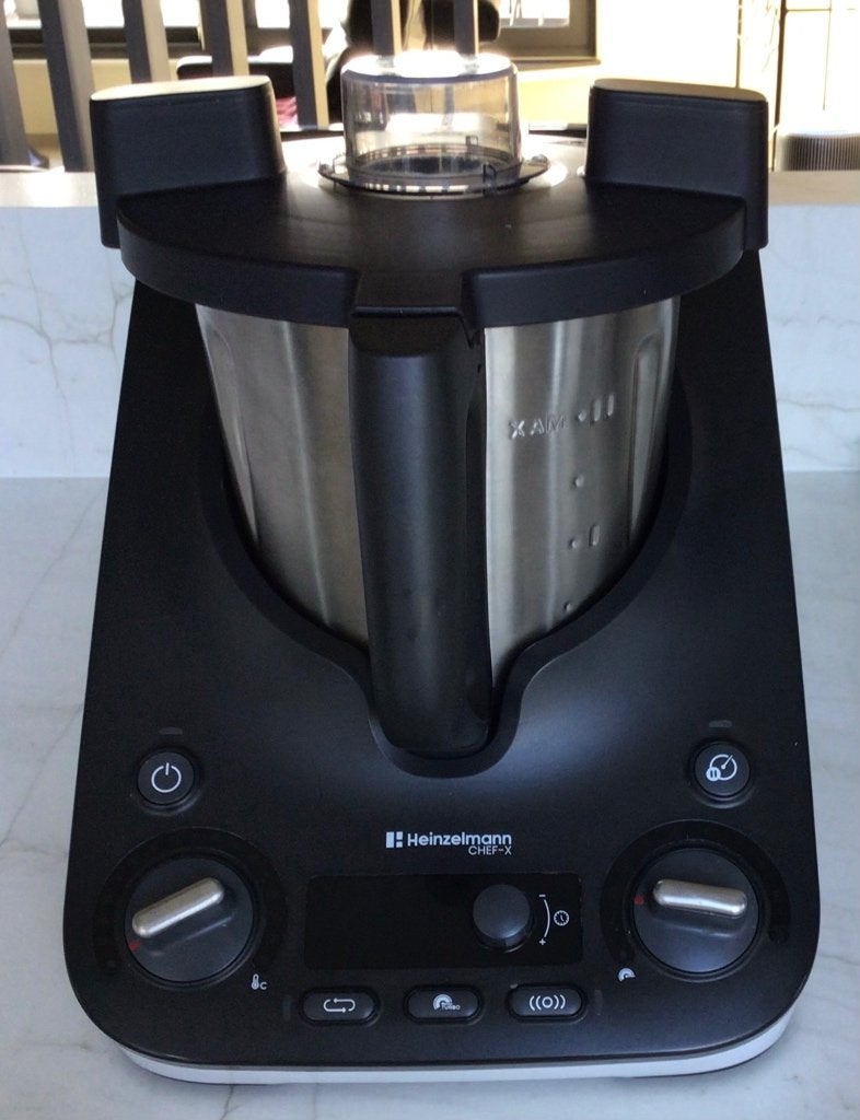 Thermoblender heizelmann chef x, Witgoed en Apparatuur, 4 liter of meer, Ophalen, Gebruikt, 3 snelheden of meer