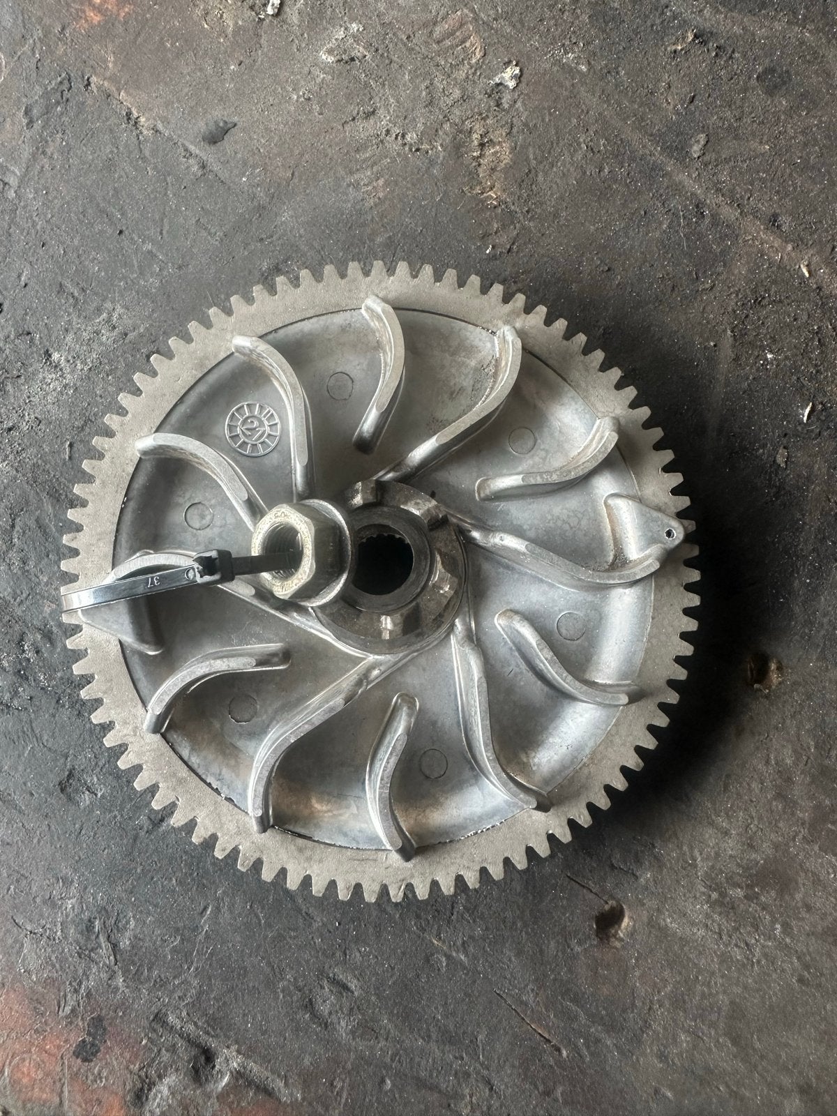 78 tands starterkrans 125/180 cc motorblokken, Ophalen of Verzenden, Gebruikt, Overige typen
