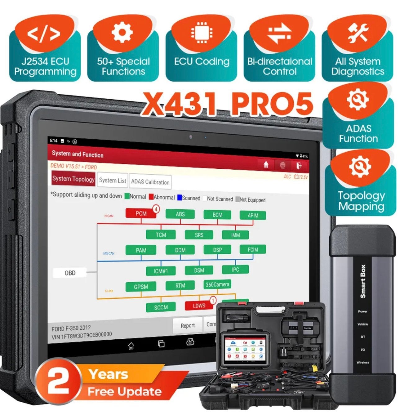 LAUNCH X431 Pro 5 Launch pro 5 diagnose service tool, Ophalen of Verzenden