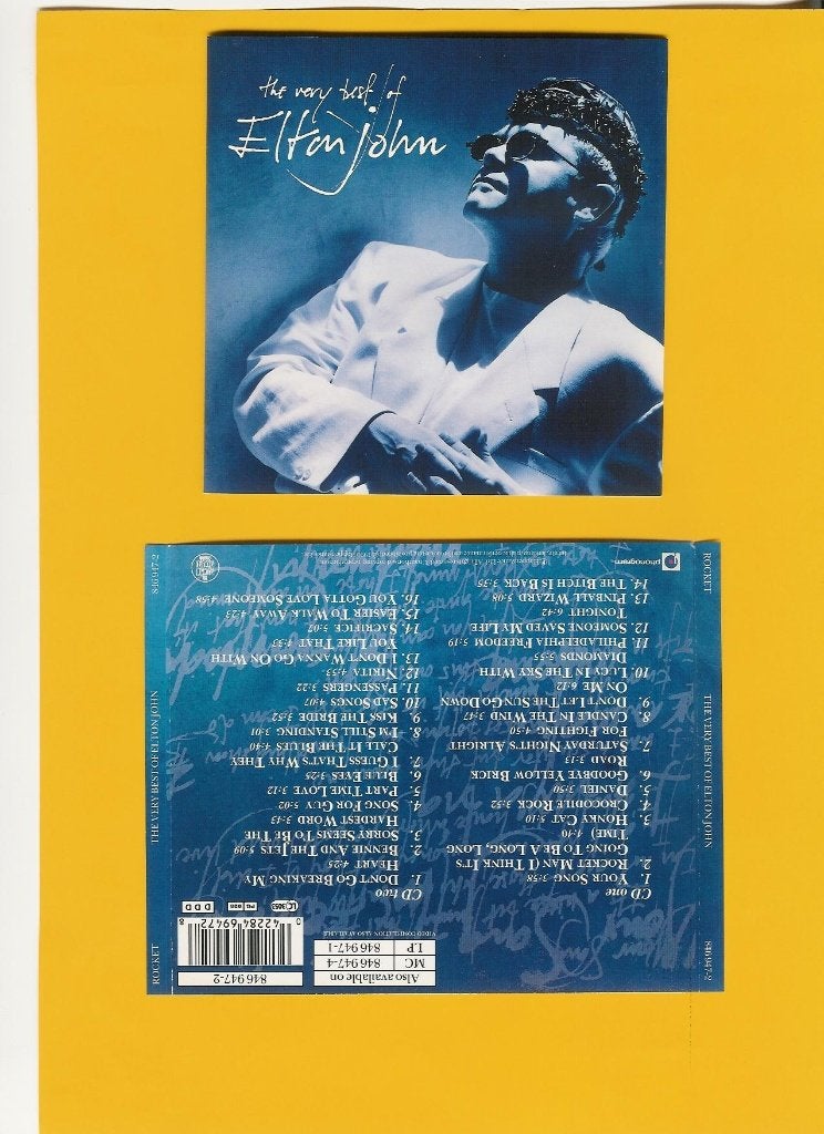Elton John - The very best of (2CD), Ophalen of Verzenden, Zo goed als nieuw, Pop, Verzamelalbum