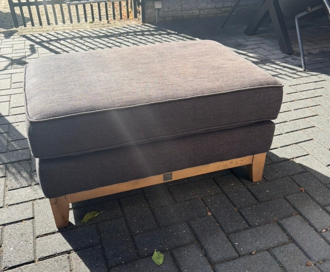 Riviera Maison Poef - 90x60x45 cm, Ophalen, Gebruikt, 50 tot 75 cm, 75 tot 100 cm