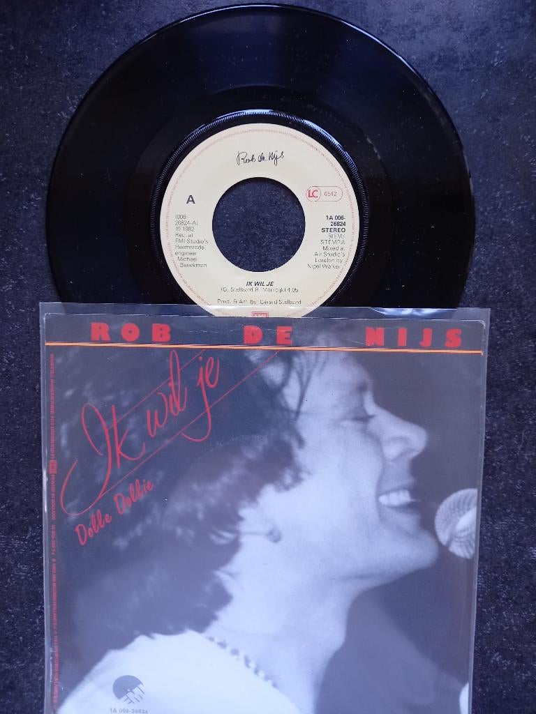 Rob de Nijs - Ik Wil Je 1982, Cd's en Dvd's, Gebruikt, 7 inch, Single, Ophalen of Verzenden