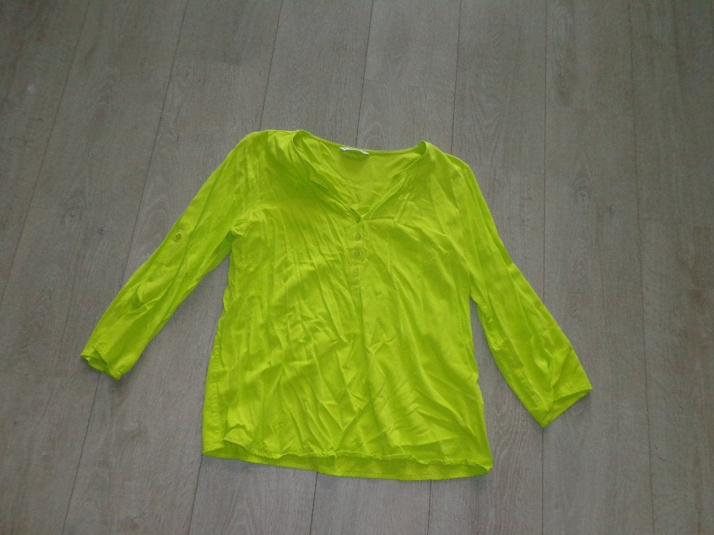 lime kleur damestuniek van Intuum, maat 42, Kleding | Dames, Ophalen of Verzenden, Zo goed als nieuw, Maat 42/44 (L), Groen