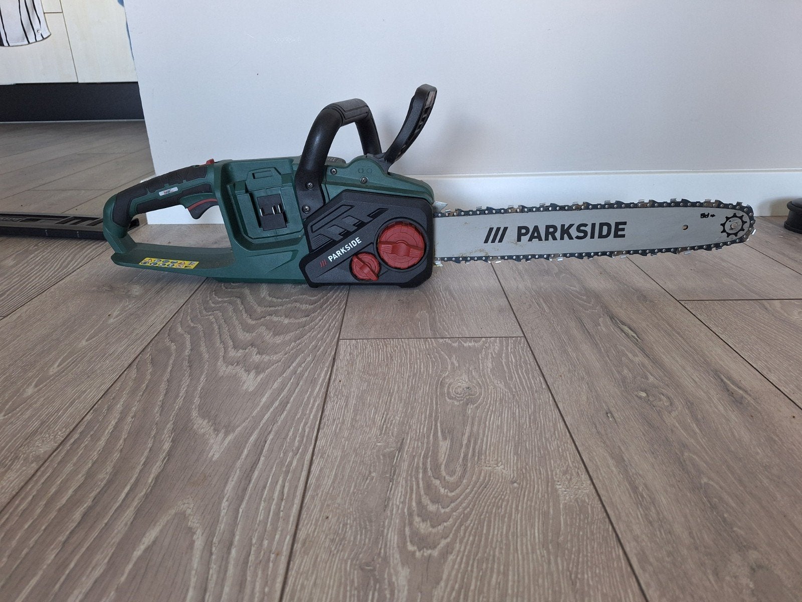 Parkside Accu Kettingzaag 40V - geen accu's en lader, Doe-het-zelf en Verbouw, Gereedschap | Zaagmachines, Ophalen, Kettingzaag