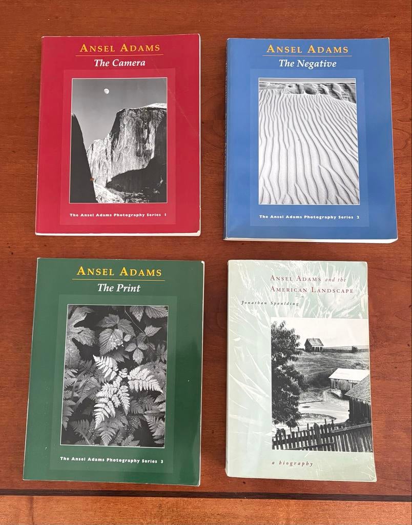 Ansel Adams: The Camera, The Negative, The Print + Biografie, Ophalen of Verzenden, Gelezen, Fotografen