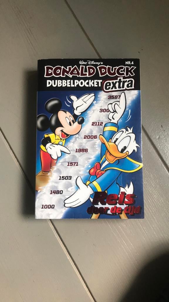 Donald Duck dubbelpocket extra: reis door de Tijd, Boeken, Eén comic, Ophalen of Verzenden, Zo goed als nieuw, Europa