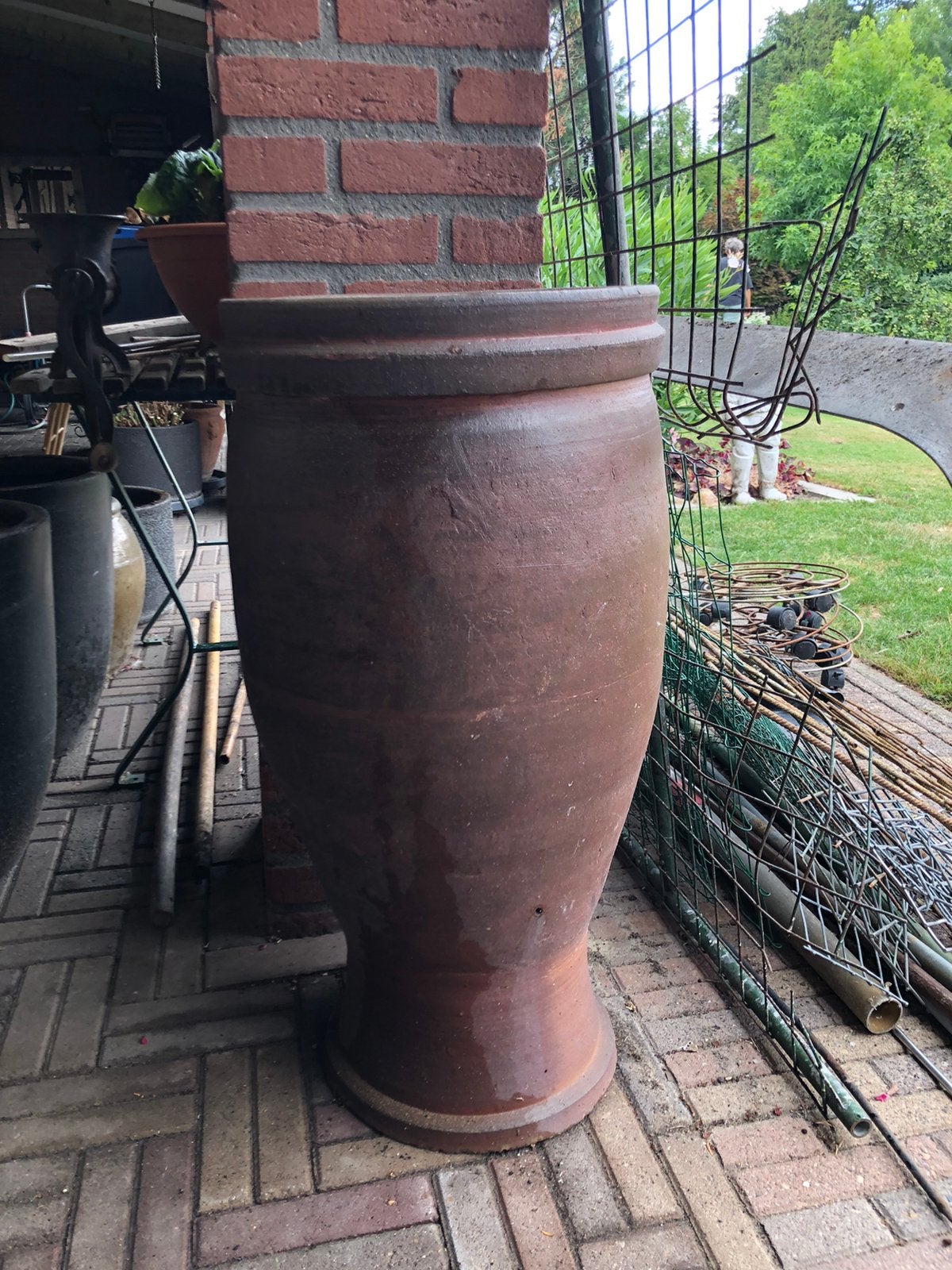 Bloempotten, diverse maten., Tuin en Terras, Ophalen, Gebruikt