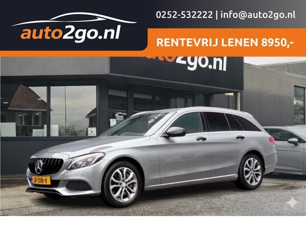 Mercedes-Benz C-Klasse Estate 350E AUT7 EDITION. SPORTLEDER, Auto's, Mercedes-Benz, Automaat, Achterwielaandrijving, Gebruikt