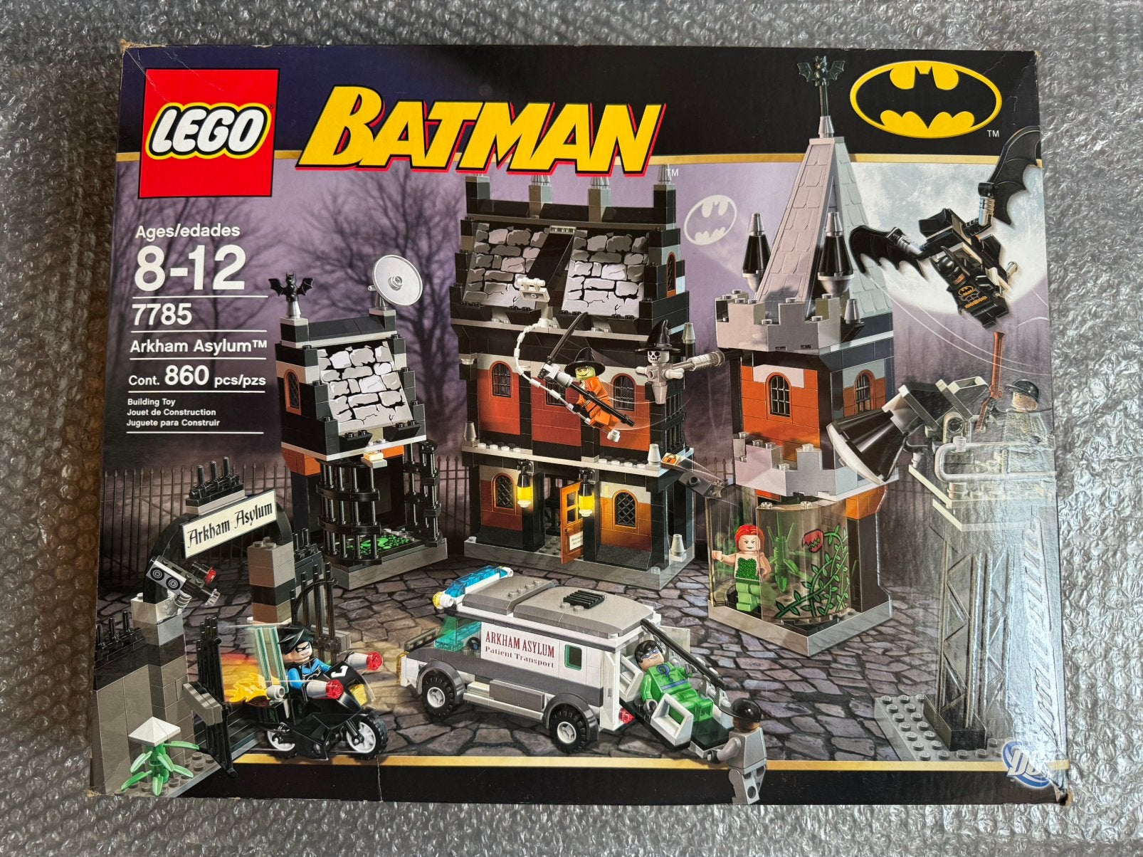 LEGO Arkham Asylum 7785 NIEUW (EXTREEM ZELDZAAM), Overige thema's, Lego, Nieuw, Ophalen of Verzenden