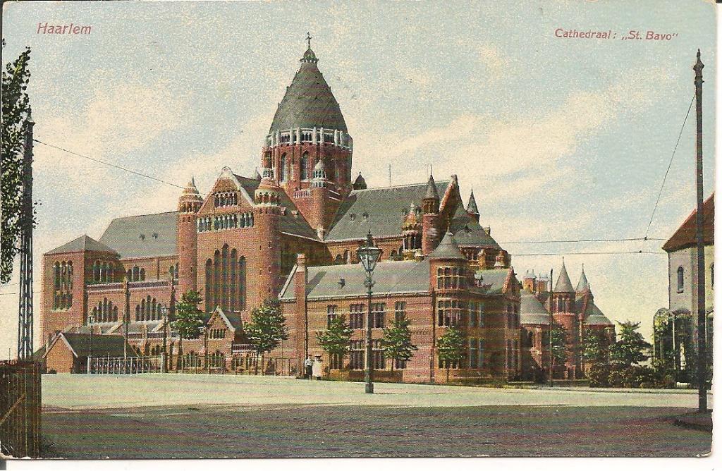 Haarlem Cathedraal St Bavo., Ophalen of Verzenden, Voor 1920, Gelopen, Noord-Holland