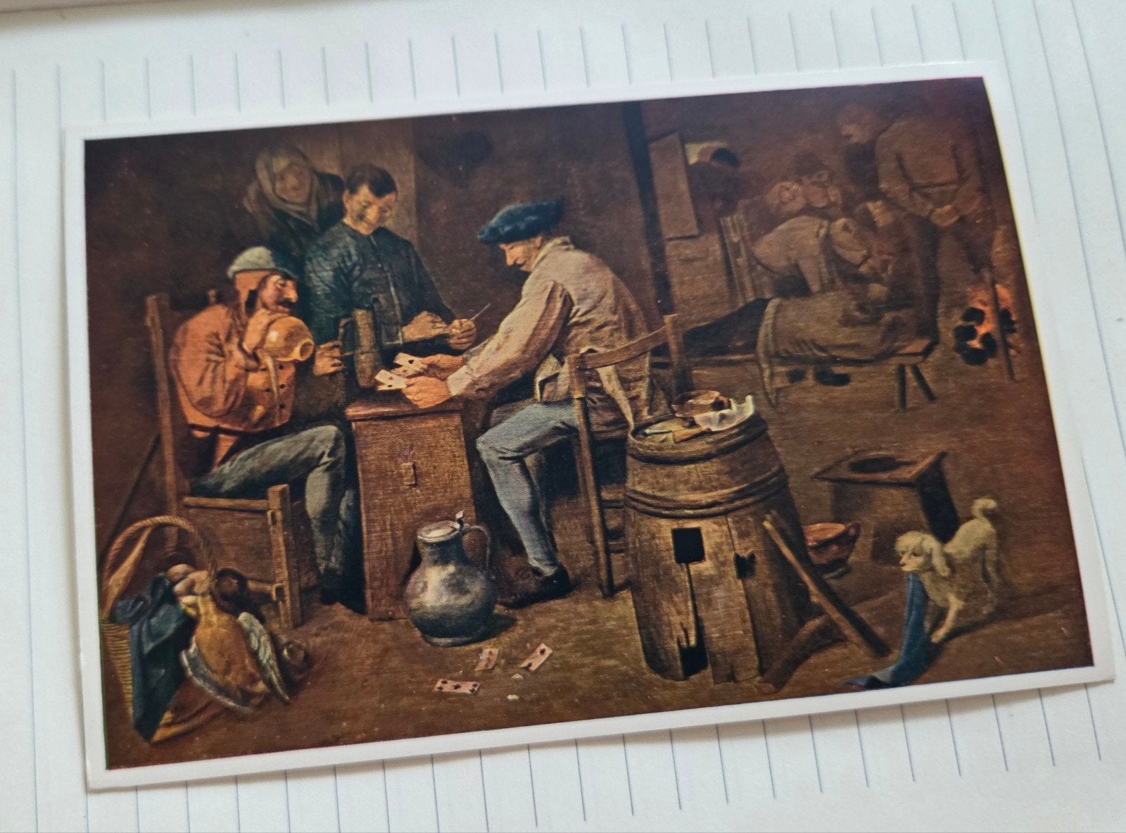 Adriaan Brouwer - Het Kaartspel, Verzenden, Ongelopen, Overige thema's