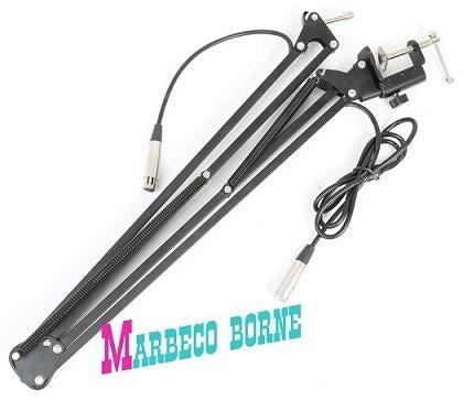 Microfoon arm Tafel microfoonarm inclusief kabel, Vonyx, Nieuw, Info@marbeco.nl, Studiomicrofoon