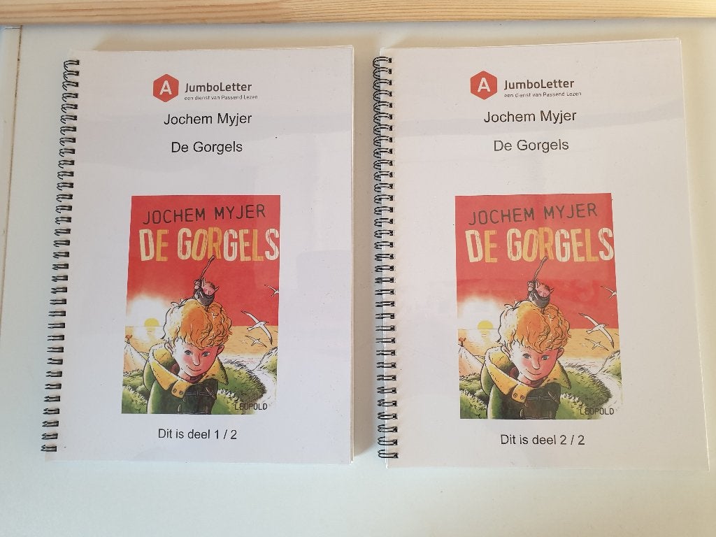Groot Letterboek-Jochem Myjer - De Gorgels, Ophalen of Verzenden, Gelezen