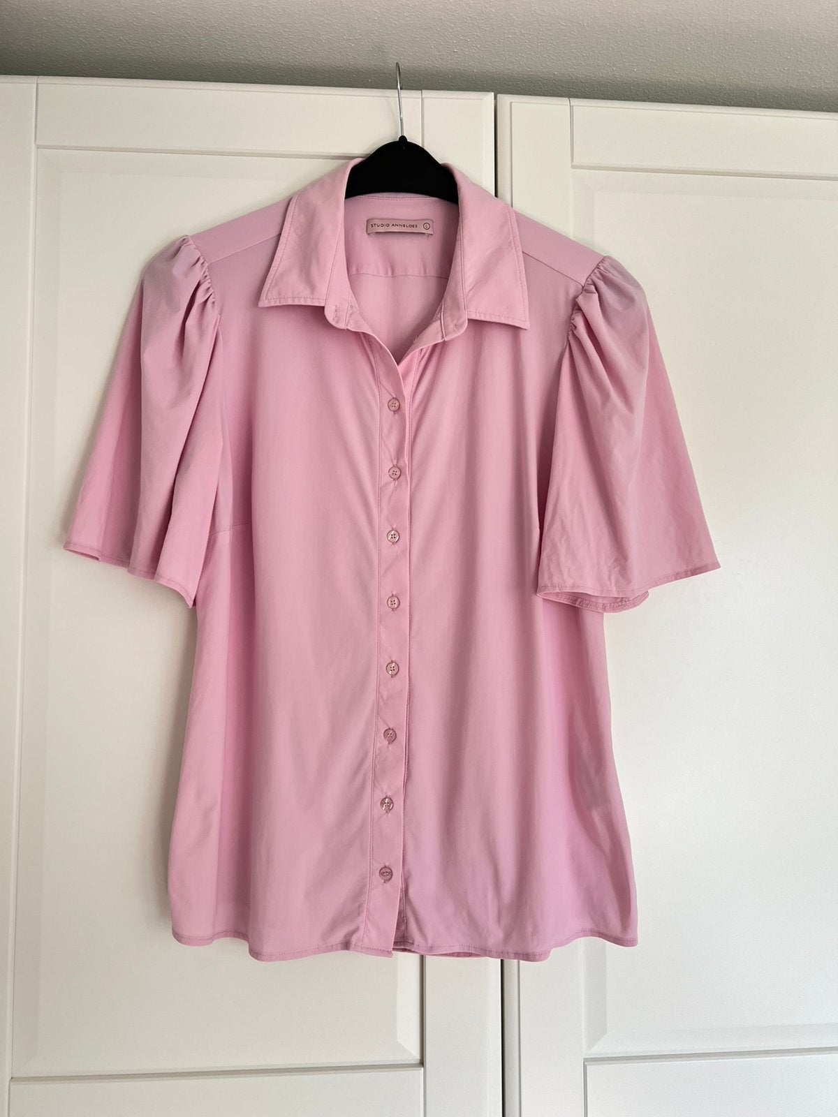 Studio anneloes nomi butterfly blouse L pastel pink travel, Kleding | Dames, Maat 42/44 (L), Ophalen of Verzenden, Zo goed als nieuw