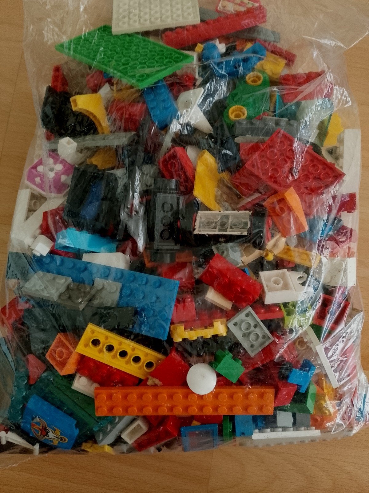 1 Kilo - volle zak met originele Lego, Ophalen of Verzenden, Zo goed als nieuw, Losse stenen, Lego