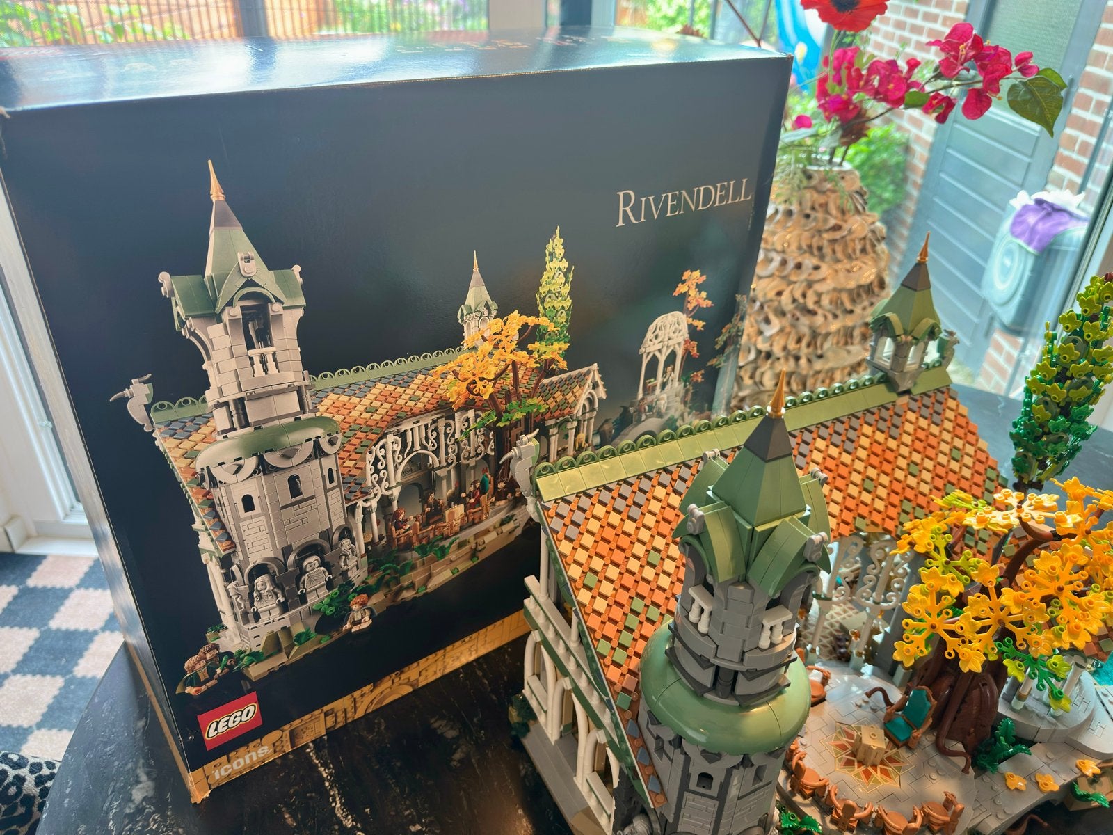 LEGO Lord of the Rings Rivendell met minifiguren, Ophalen, Zo goed als nieuw, Overige merken