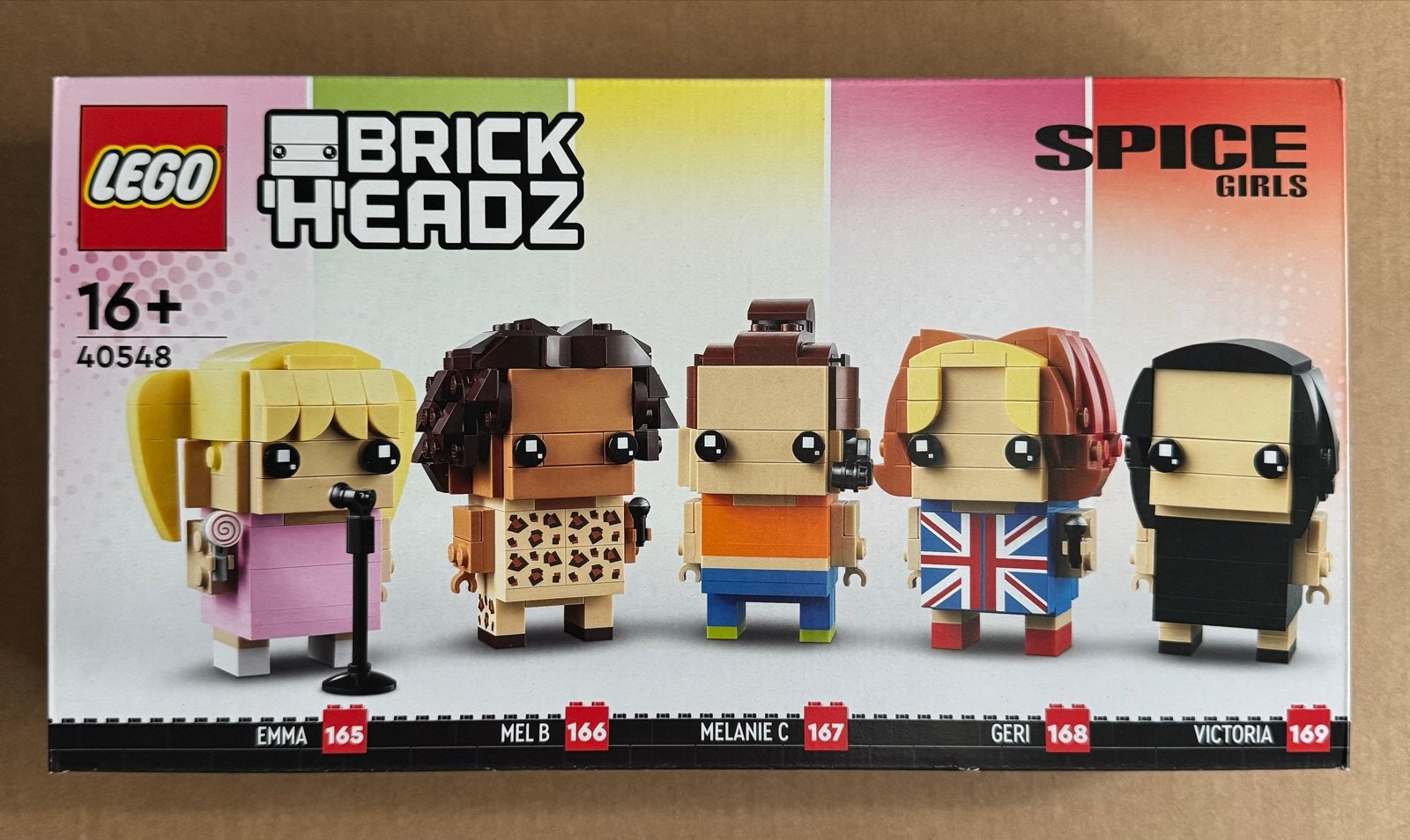 Lego BrickHeadz 40548 Spice Girls Tribute nieuw geseald, Ophalen of Verzenden, Nieuw, Overige merken