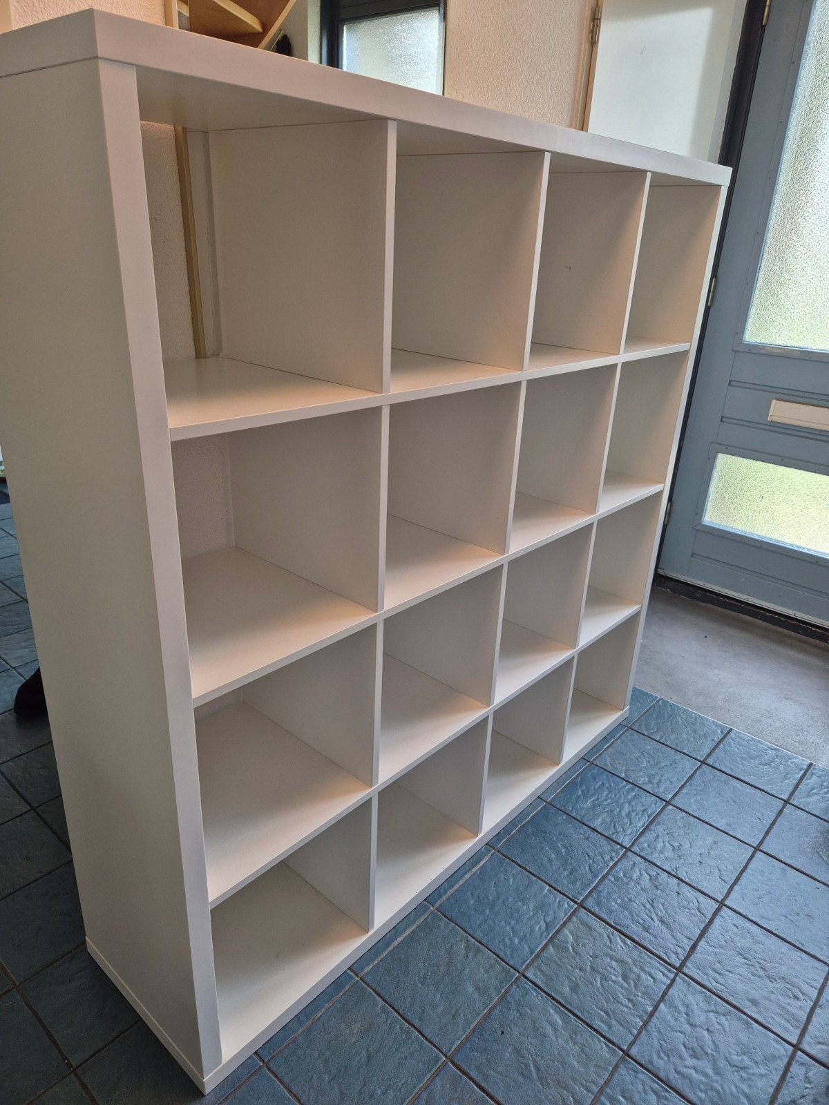 Ikea expedit (kallax) kast - wit - 4x4, Huis en Inrichting, Kasten | Overige, Ophalen, Zo goed als nieuw