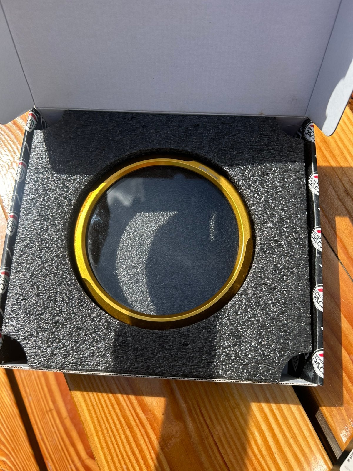 ducati v4 clutch cover open goud, Ophalen of Verzenden, Nieuw