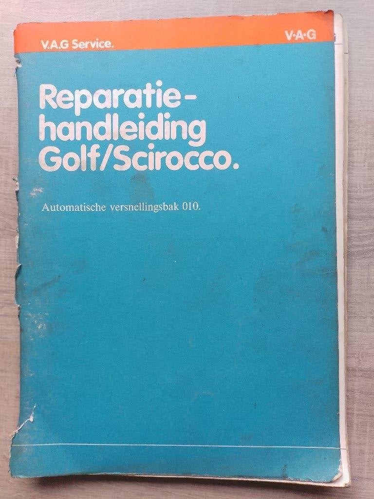 Volkswagen Golf 1 dealer werkplaatsboek Automaatbak 010, Ophalen of Verzenden, Gelezen, Volkswagen