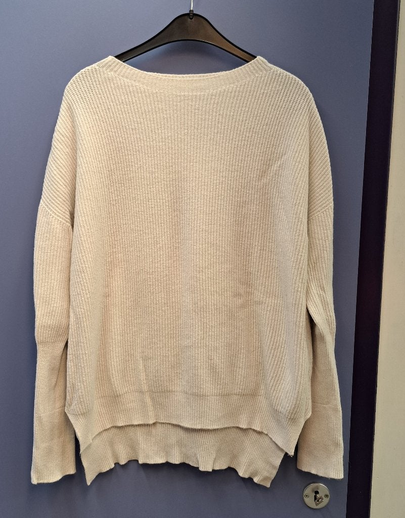 Alexandre Laurent crème waffle knit sweater – maat L 50459