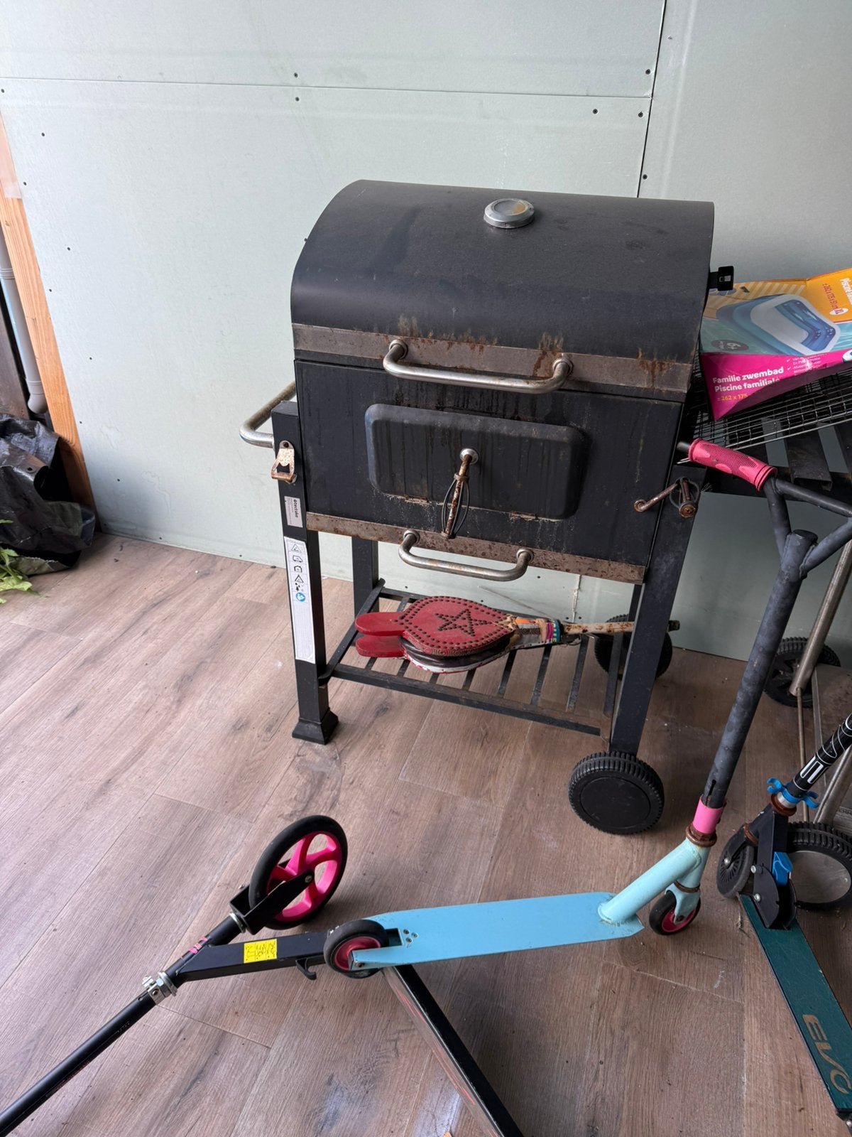 Barbecue, Ophalen, Gebruikt