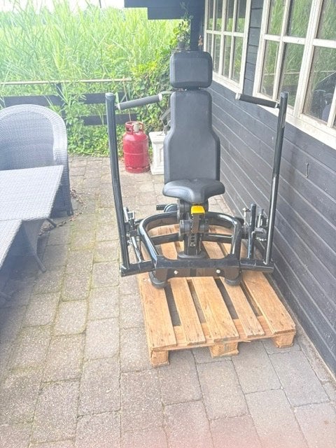professionele chest press, Sport en Fitness, Fitnessapparatuur, Ophalen, Krachtstation, Borst, Aluminium
