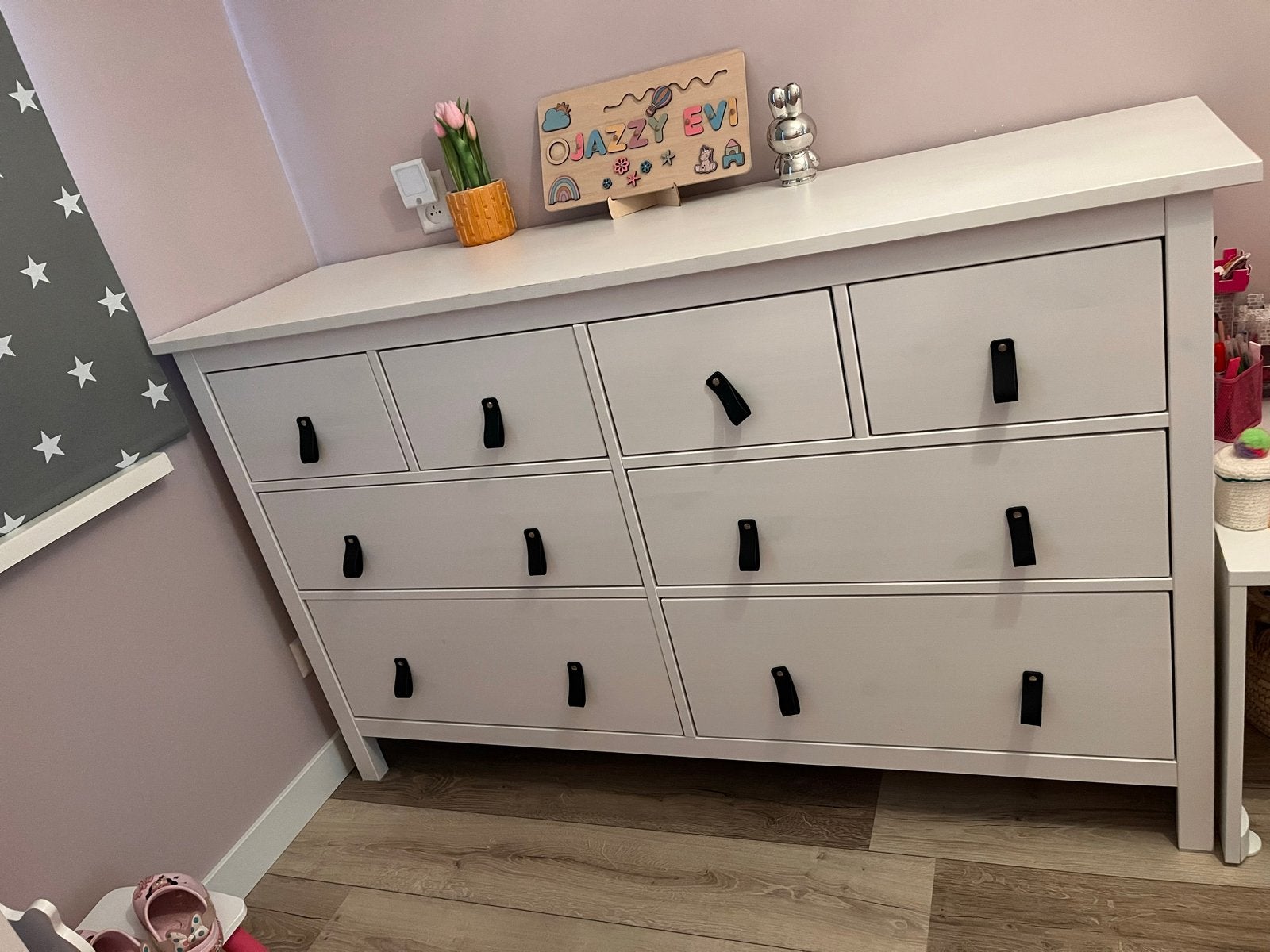 Witte ladekast Ikea, Huis en Inrichting, Kasten | Ladekasten, Ophalen, Overige materialen, Gebruikt, 5 laden of meer