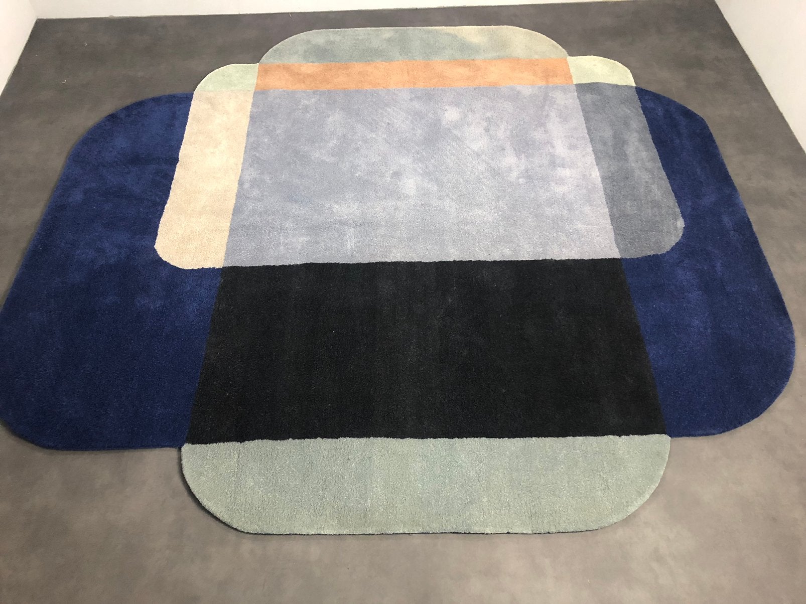Design art groot tapijt vloerkleed Sandy Visser Field - wol, Ophalen, Zo goed als nieuw, Rechthoekig, 200 cm of meer