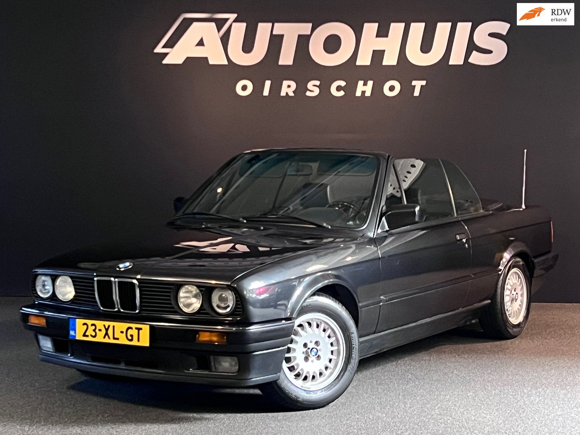 BMW 3-serie Cabrio 325i Leder/ Automaat/ Electrische ramen/, Automaat, Achterwielaandrijving, Gebruikt, Zwart
