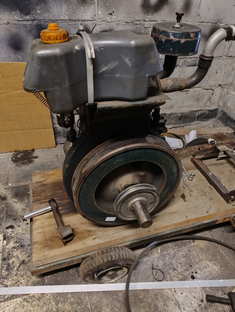 LIster PAZ diesel motor, Doe-het-zelf en Verbouw, Ophalen, Gebruikt, Dieselmotor, Minder dan 1400 rpm
