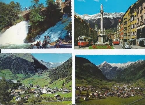 24 Ansichtkaarten vanOostenrijk-Kaprun-Klopseinersee etc., Ophalen of Verzenden, 1960 tot 1980, Gelopen, Oostenrijk