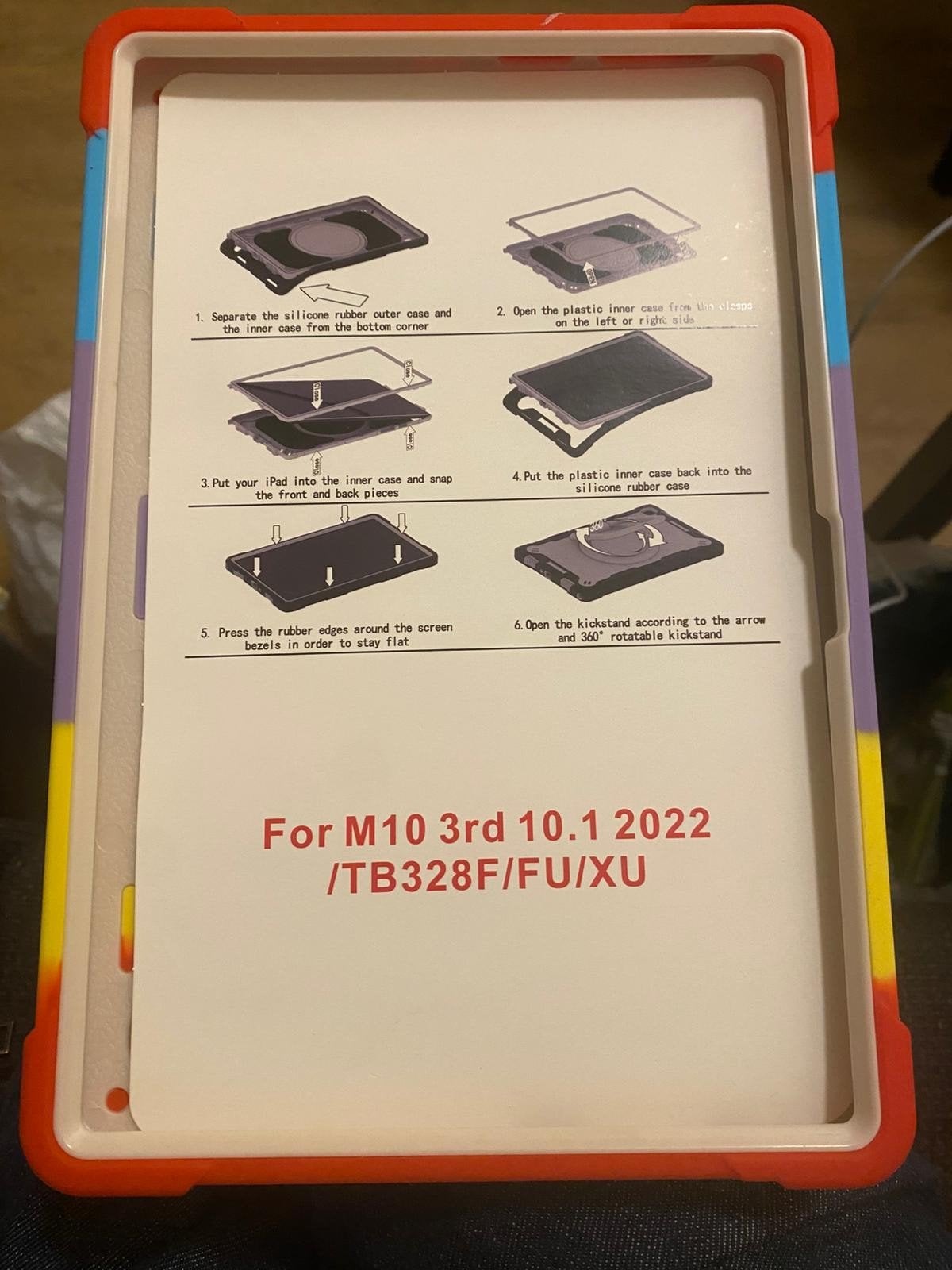 Lenovo Tab M10 hoesje nieuw, Computers en Software, Tablet-hoezen, Lenovo Tab M10, Nieuw, Bescherming voor- en achterkant, Ophalen