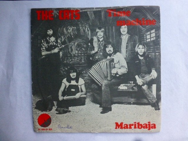 The Cats. Time machine. / Maribaja., Cd's en Dvd's, Vinyl Singles, Ophalen of Verzenden, Gebruikt, 7 inch, Pop