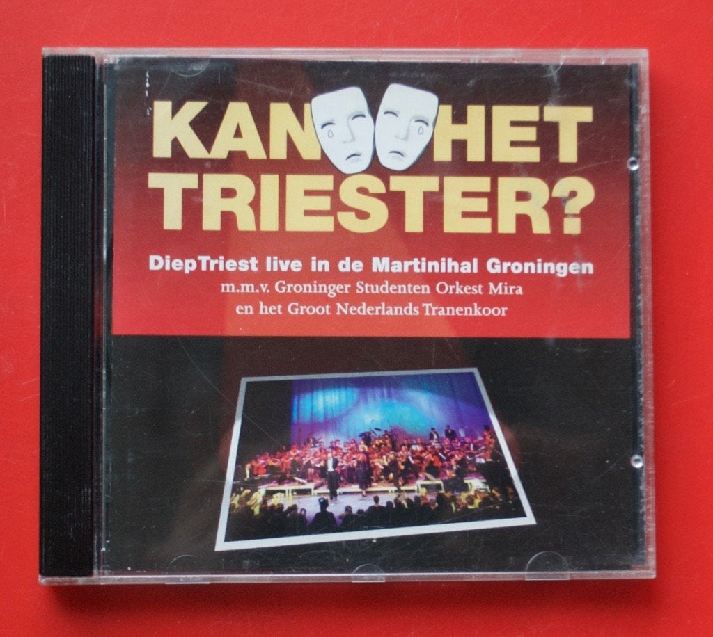 Diep Triest Kan het triester? Live in Martinihal Groningen, Ophalen of Verzenden, Gebruikt, Pop, Album