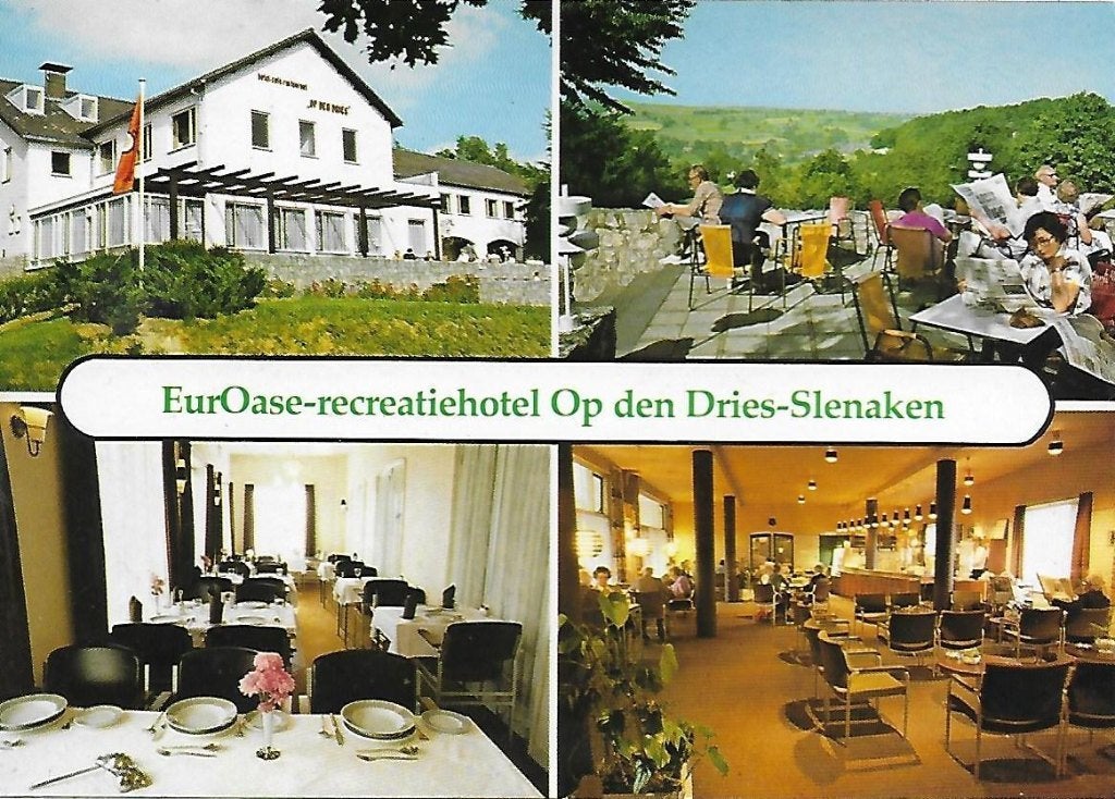 Slenaken - Op den Dries -- Gelopen Ansichtkaart A1005, Ophalen of Verzenden, 1980 tot heden, Gelopen, Limburg