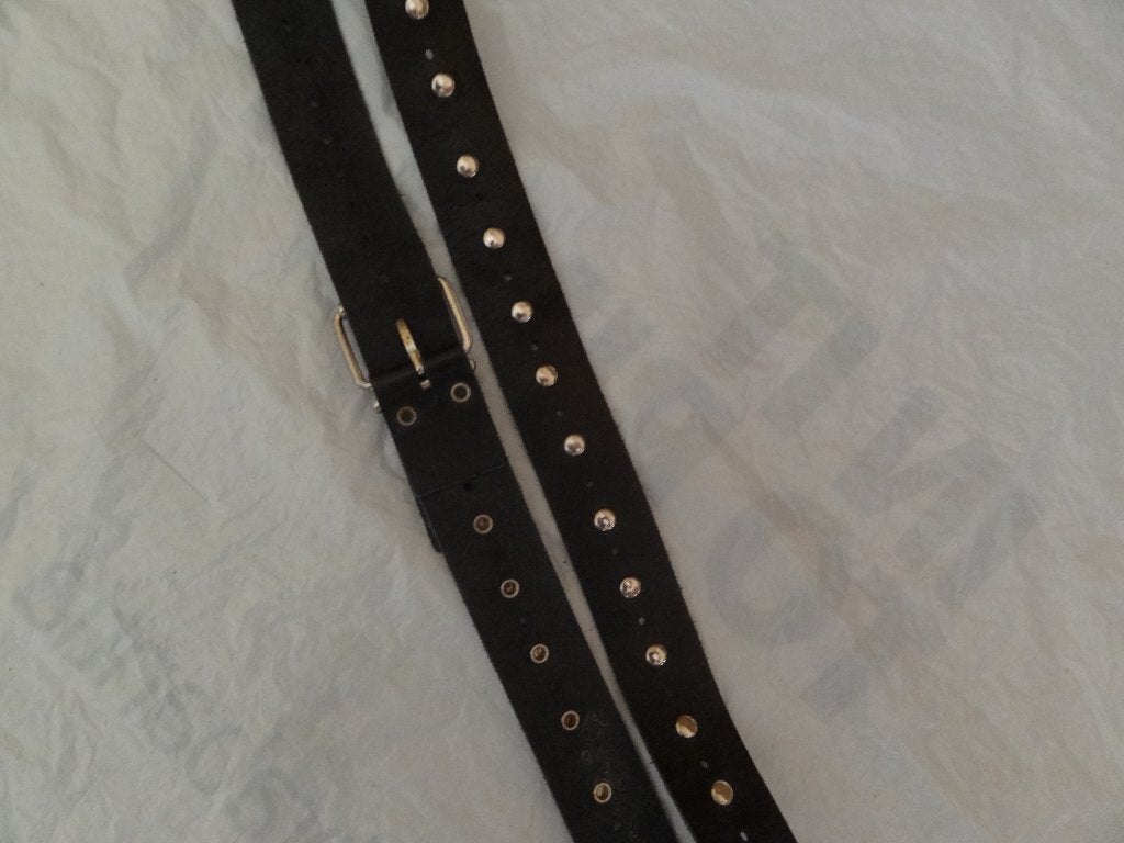 LEUKE riem ZGAN , lengte 100 cm , breed 3 cm met GRATIS, 95 tot 105 cm, Zwart, Ophalen of Verzenden, Zo goed als nieuw