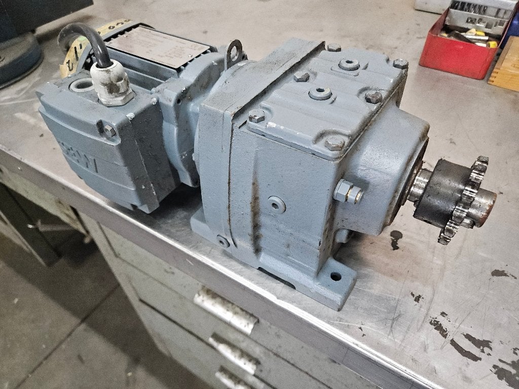 Elektromotor SEW vertragingsmotor 11 Toeren/minuut, Ophalen of Verzenden, Gebruikt, Elektromotor