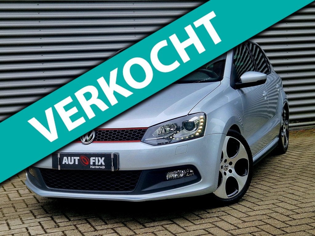 Volkswagen Polo 1.4 TSI GTI / DSG / Pano / Stoelverw/ Voll, Auto's, Euro 5, 4 cilinders, Origineel Nederlands, 630 kg