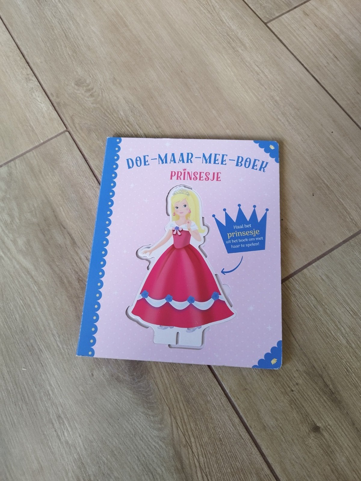 Doe-maar-mee-boek Prinsesje - Interactief kinderboek, Ophalen of Verzenden, Zo goed als nieuw, Uitklap-, Voel- of Ontdekboek