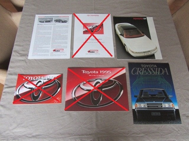 Toyota Folders, Ophalen of Verzenden, Zo goed als nieuw, Toyota, Toyota