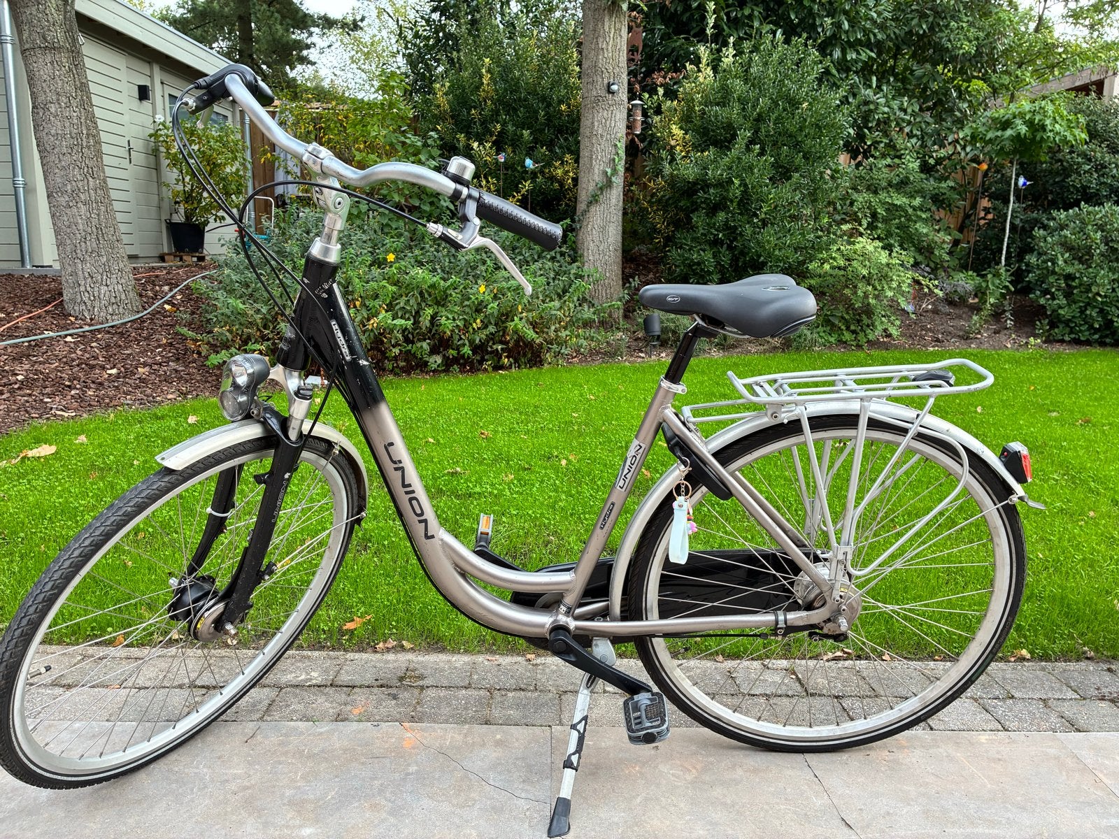 Union Hydra Damesfiets 49 cm - Comfortabel en compleet, Gebruikt, 47 tot 50 cm, Versnellingen, Trommelrem