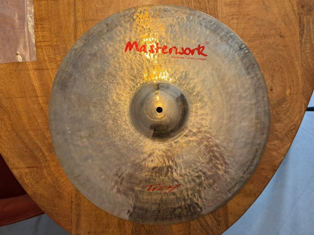 Masterwork Troy 20" ride, Verzenden, Zo goed als nieuw, Drums of Percussie